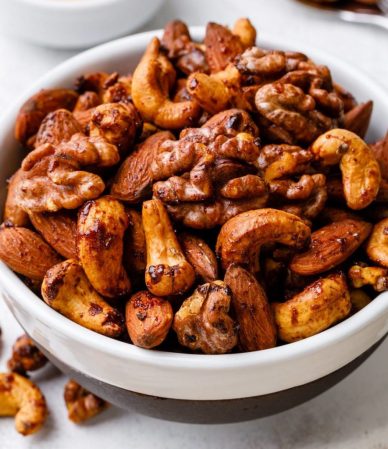 Roasted Nuts with honey.