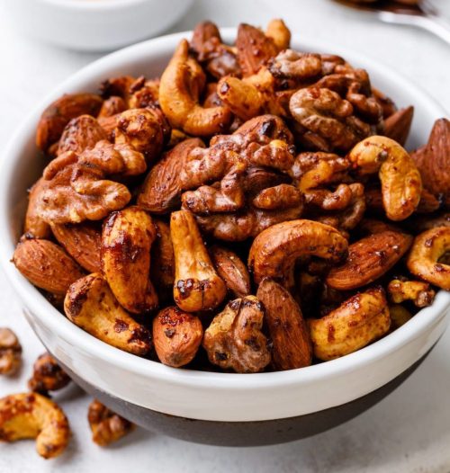 Roasted Nuts with honey.